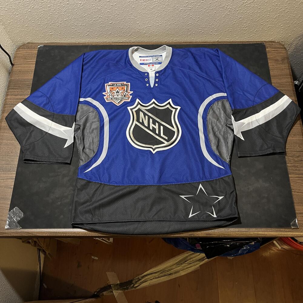 Vintage NHL All-Star Game Jersey Los Angeles Player Issue NHL Hockey Fight Strap